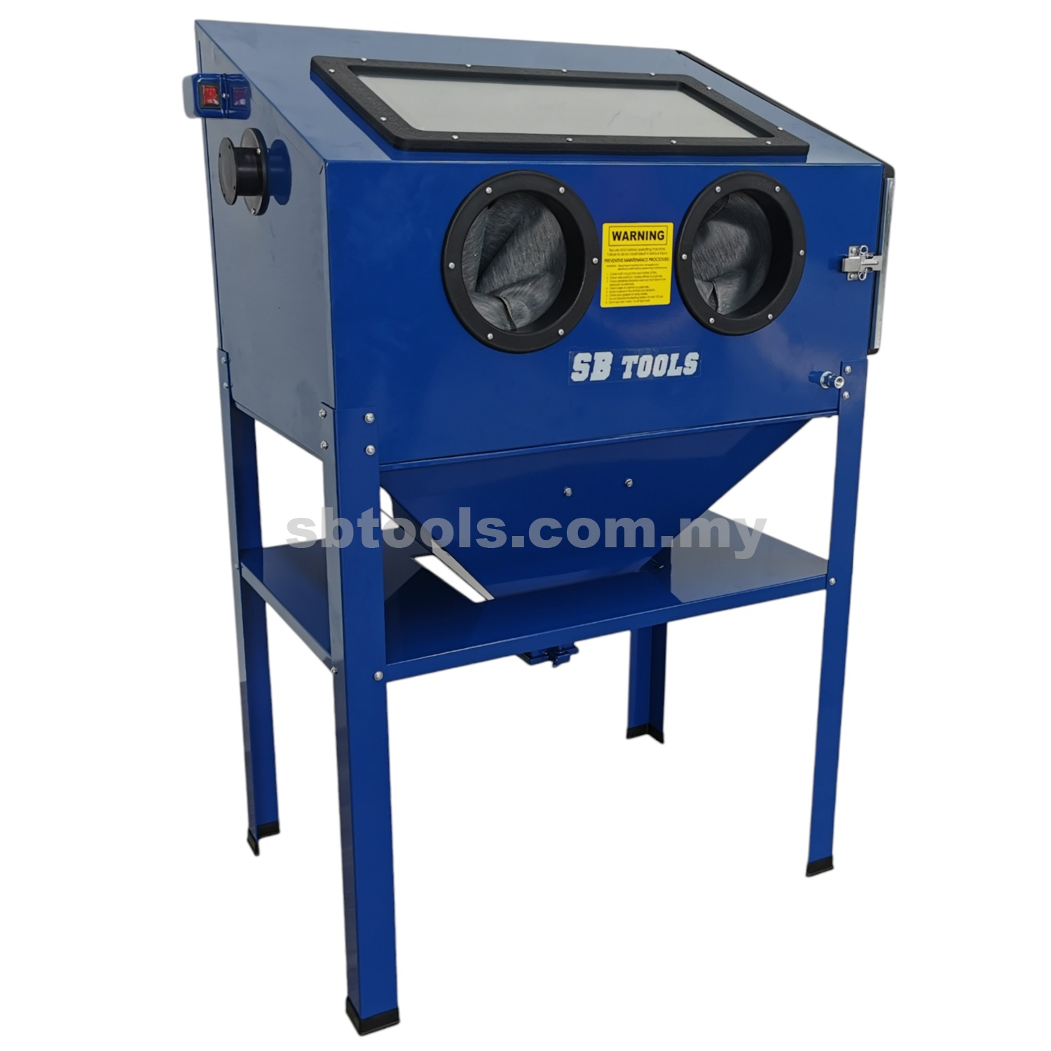 SB TOOLS 220L SandBlast Cabinet | Sandblasting Cabinet - Image 3