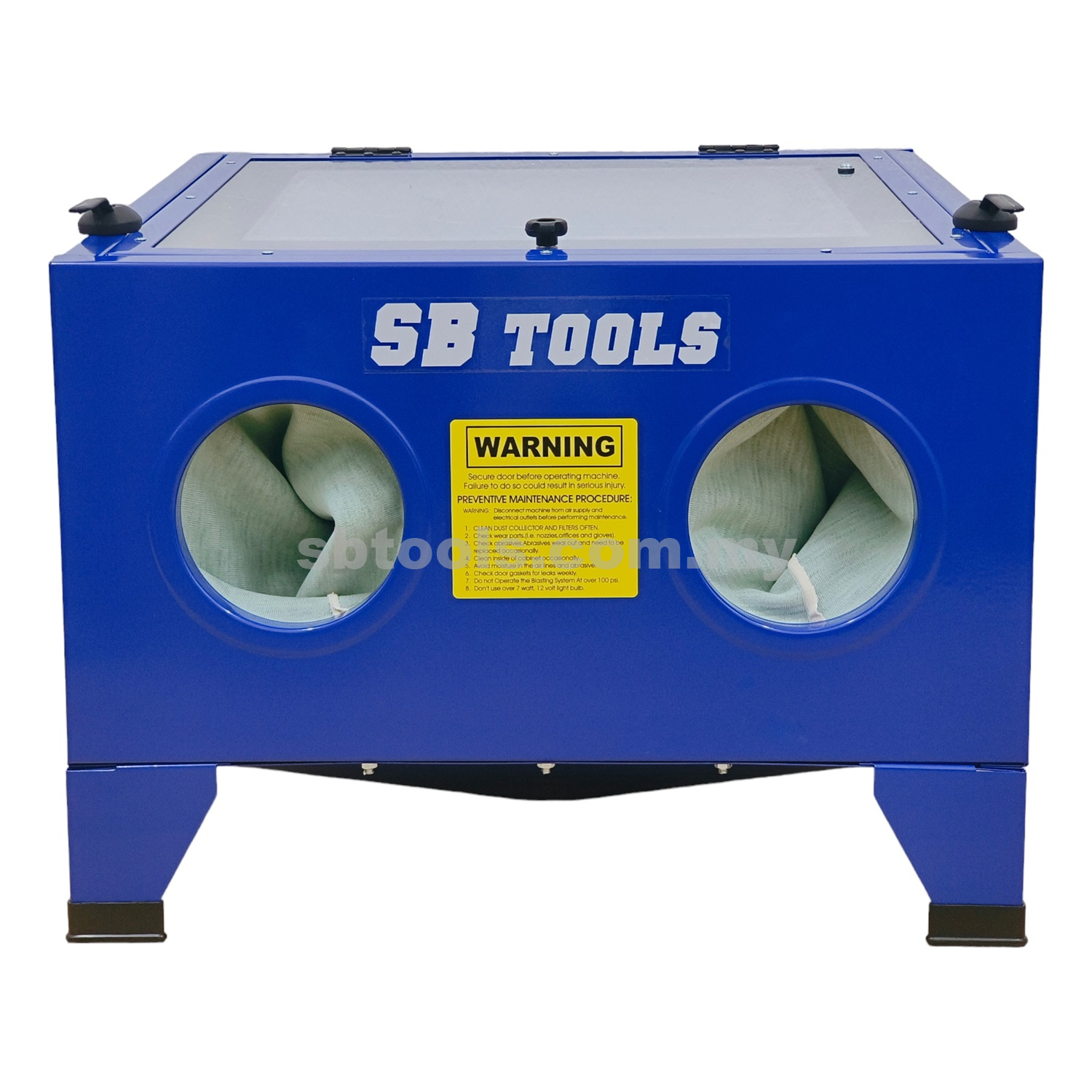 SB TOOLS 90L Bench SandBlast Cabinet | Sandblasting Cabinet