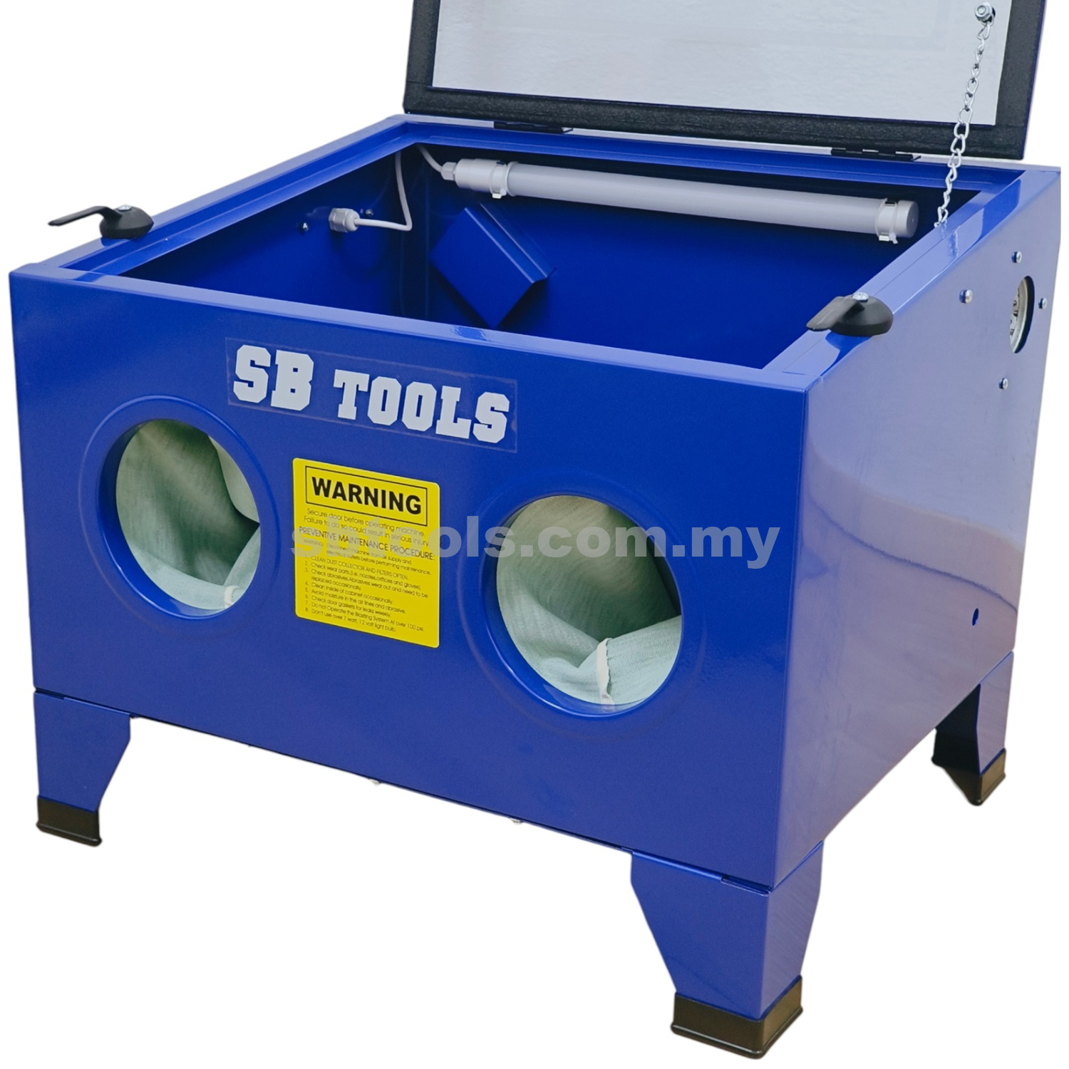 SB TOOLS 90L Bench SandBlast Cabinet | Sandblasting Cabinet - Image 2