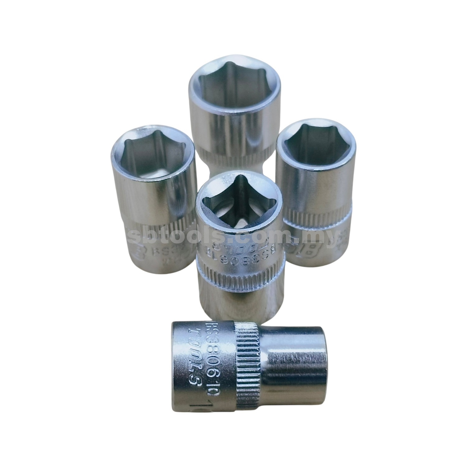 SB TOOLS 3/8"DR Box Socket (6 Point)