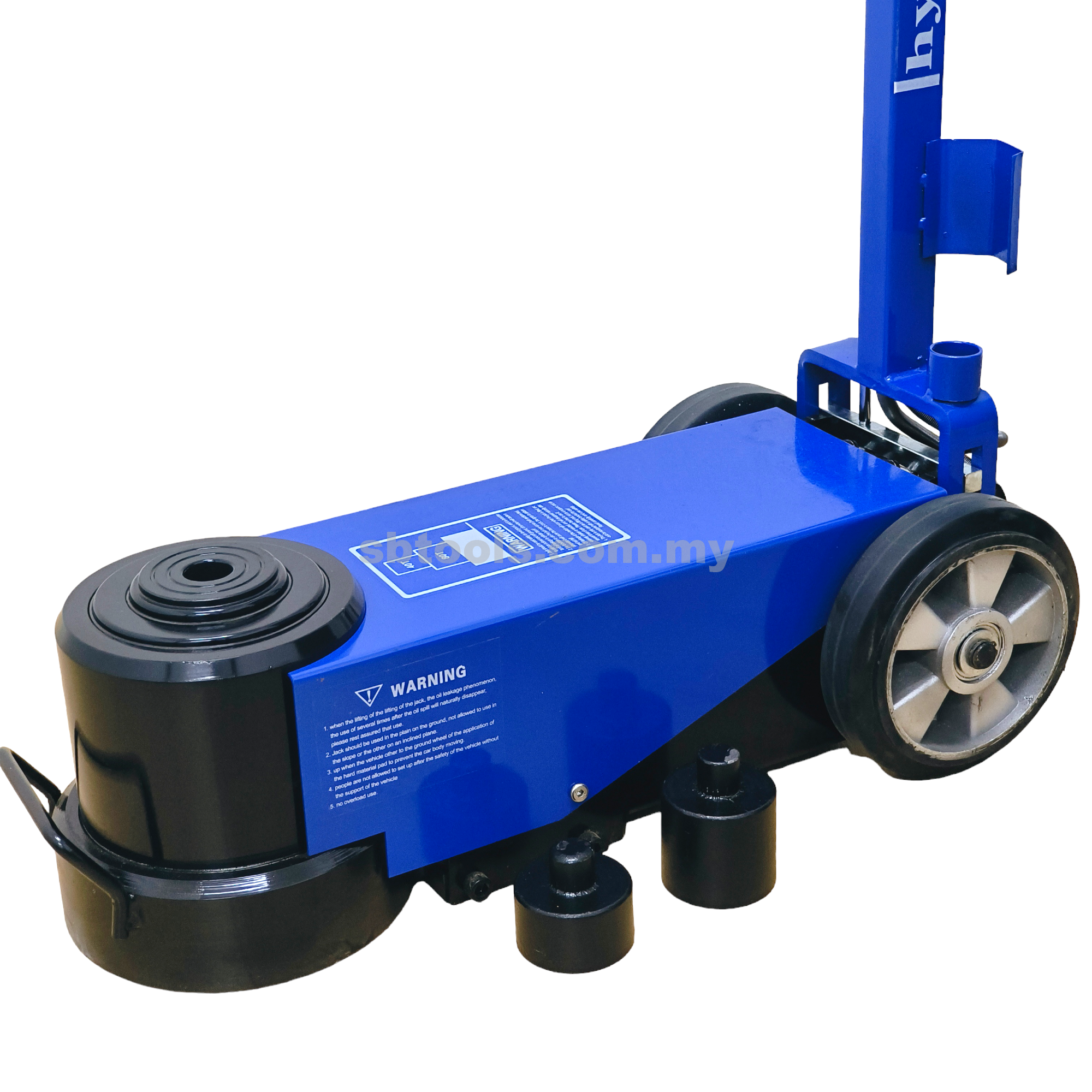 XR TOOLS 80/40 Ton Air Bus Jack | Air Hydraulic Jack (2 Stage) - Image 2