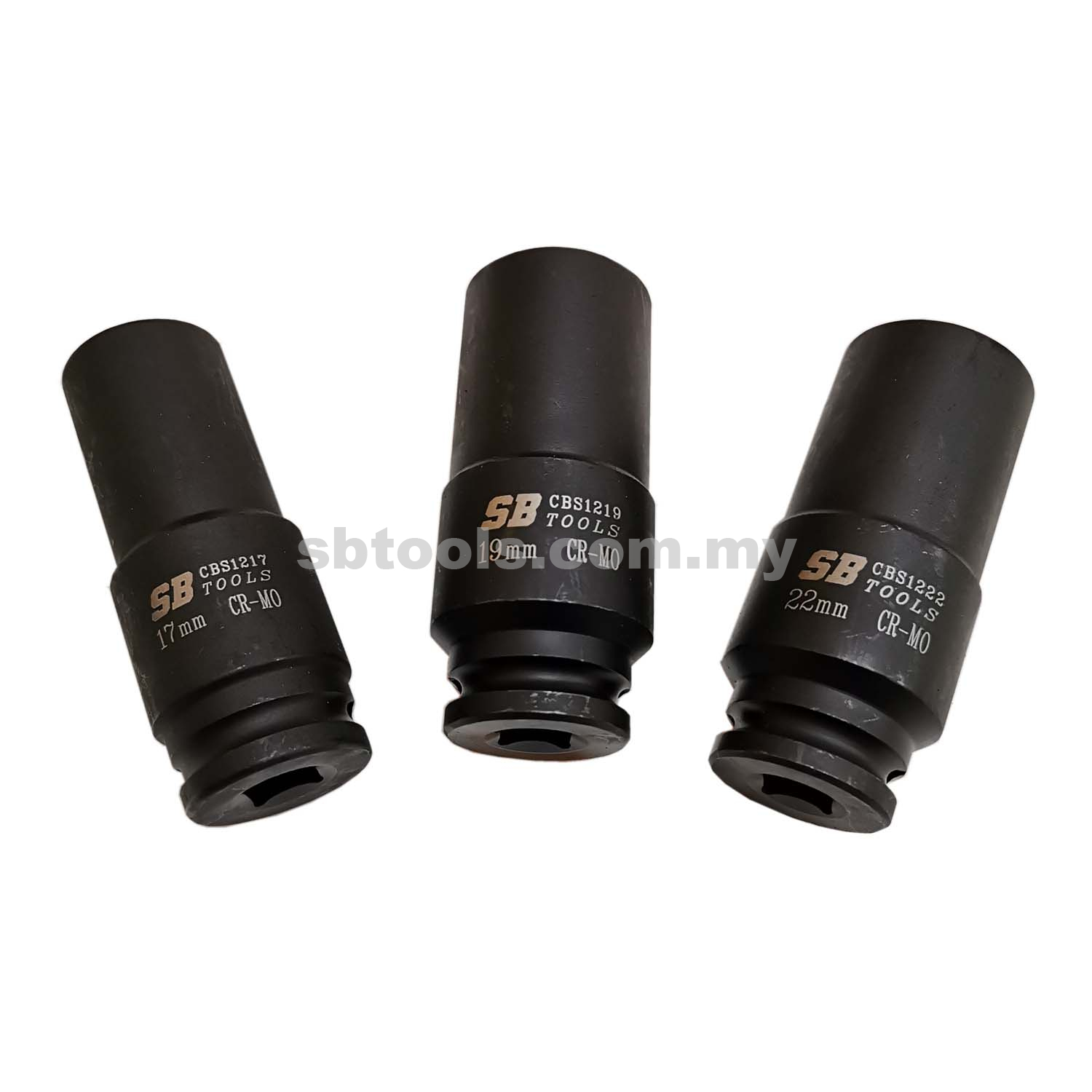 SB TOOLS Harmonic Balancer Pulley Socket (17, 19, 22mm) - Image 2