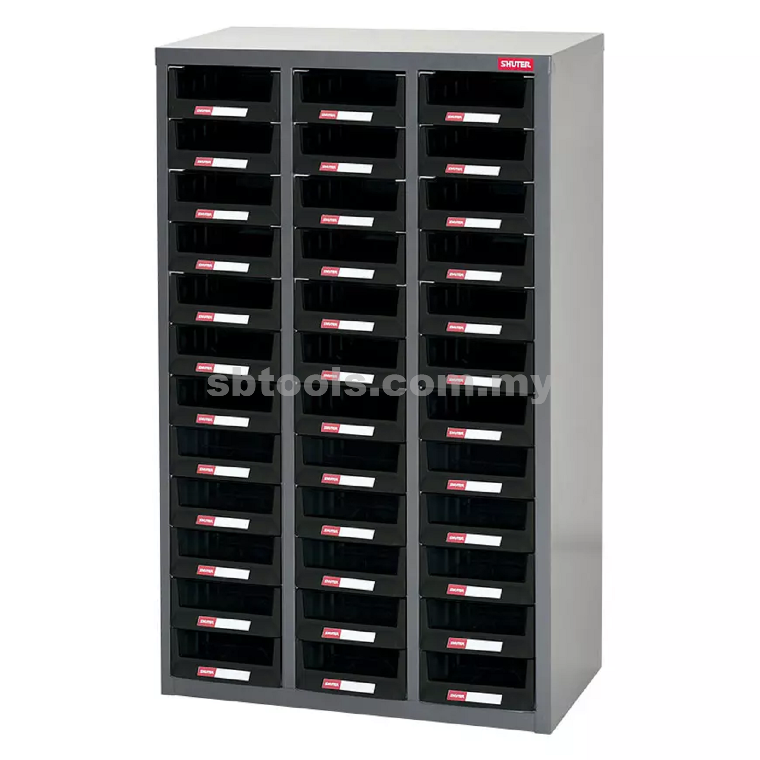 Metal Storage Tool Cabinet for Use in Industrial Workspaces (36 Drawers)