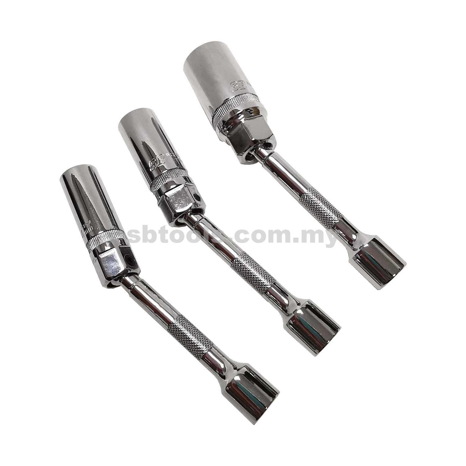 SB TOOLS 3/8"DR Wobble Magnetic Spark Plug Socket (12PT)
