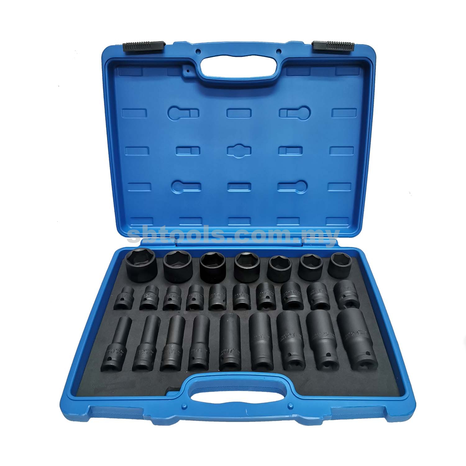 SB TOOLS 26Pcs Impact Socket Set (10-32mm)