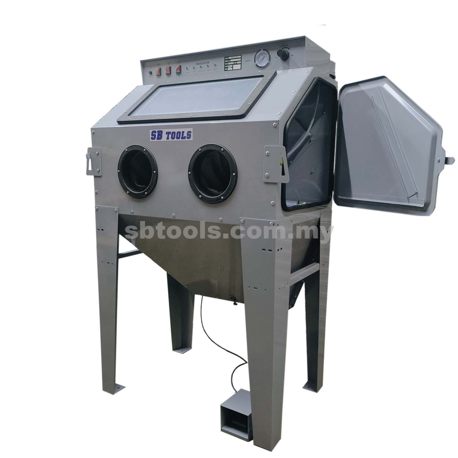 350L SandBlast Cabinet | Sandblasting Cabinet With 2 Doors - Image 3