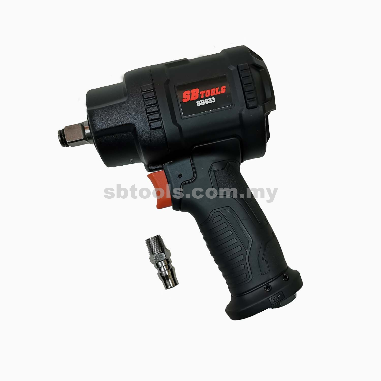 SB TOOLS 1/2"DR Lightweight Composite Air Impact Wrench (550 Ft-lb / 745 NM)
