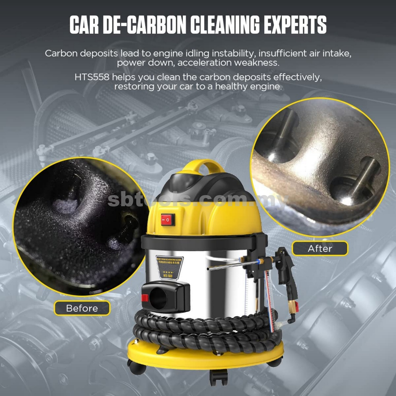 Automotive Walnut Blaster DE-Carbon Machine - Image 3