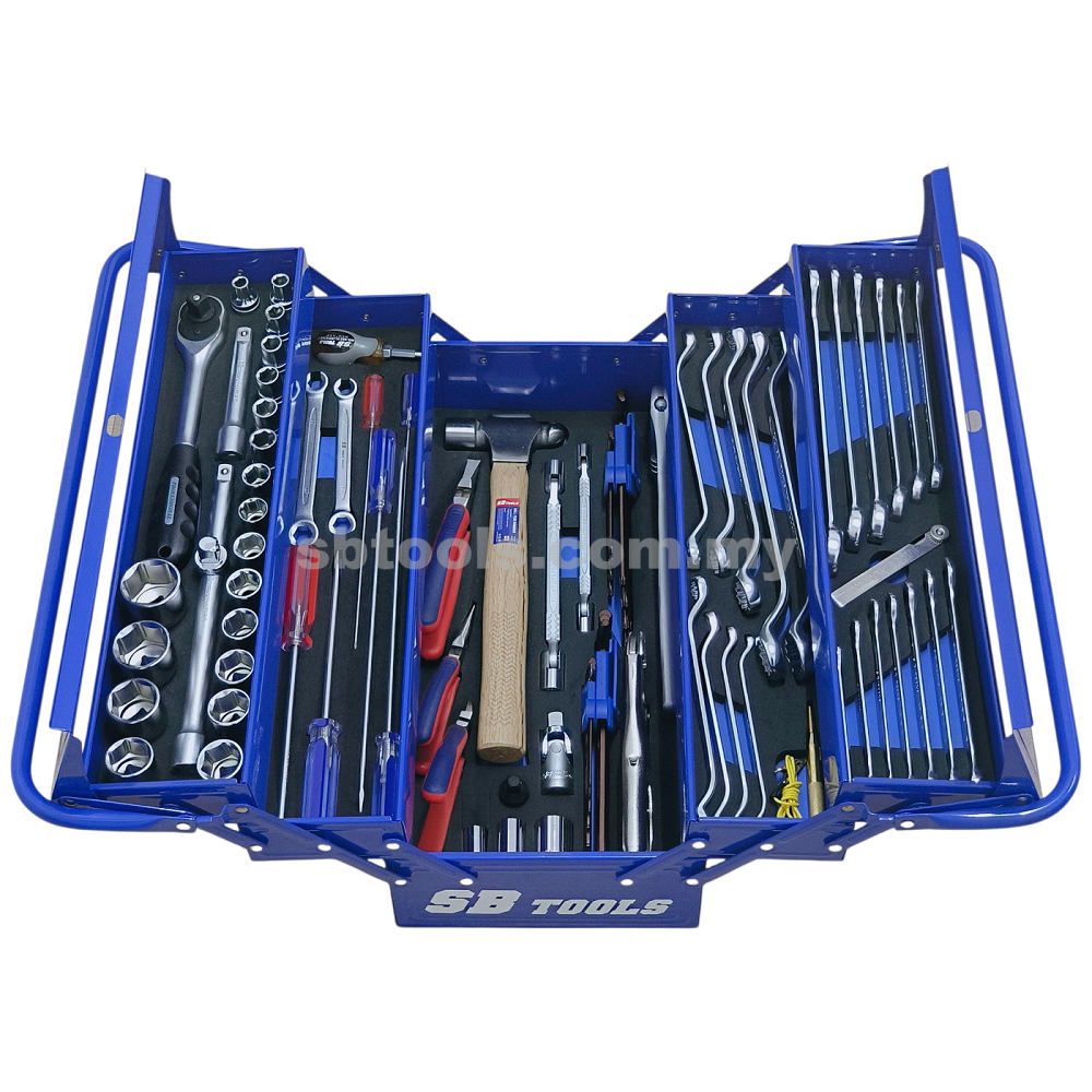 SB TOOLS 87Pcs Professional Tool Box Set