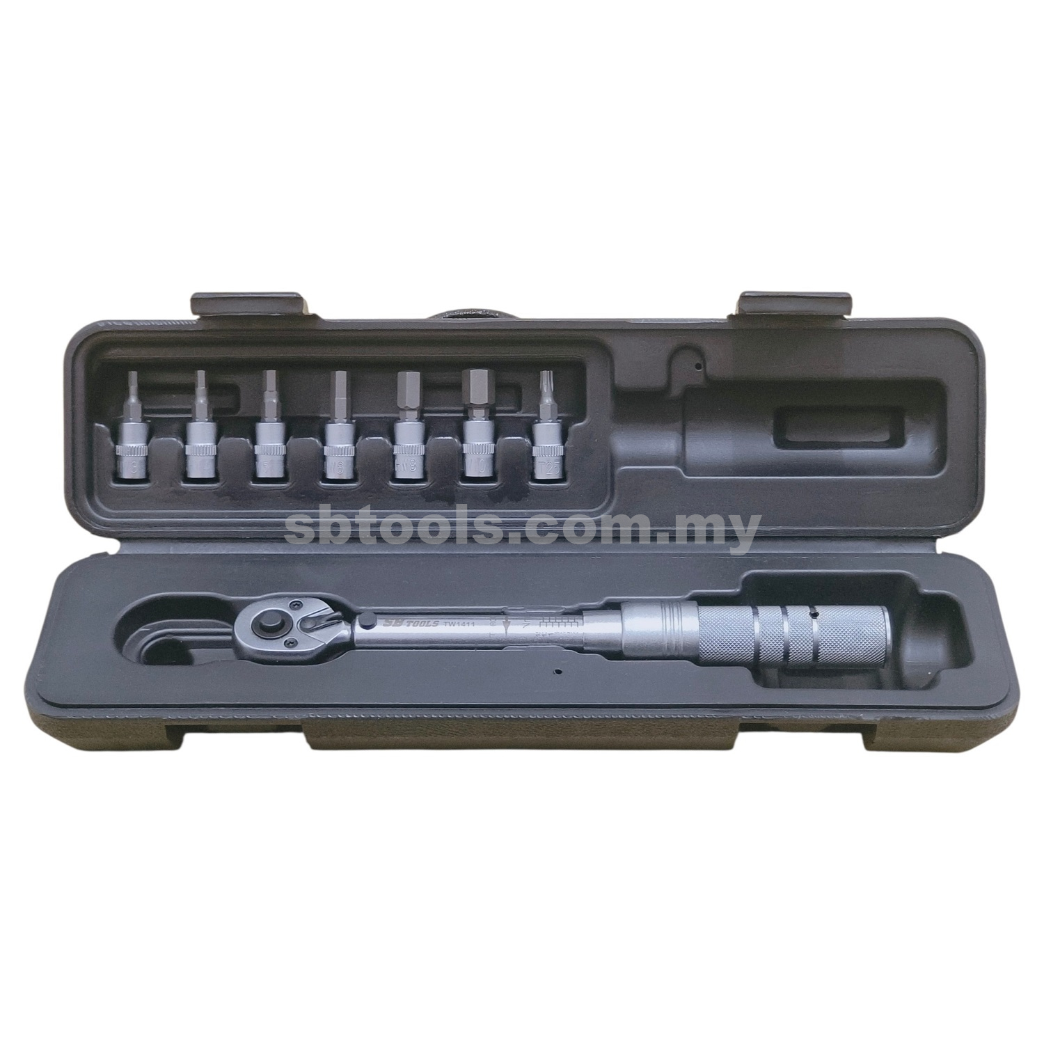 SB TOOLS 1/4"DR Torque Wrench (3~15 NM / 31~128 In-lb) - Image 2