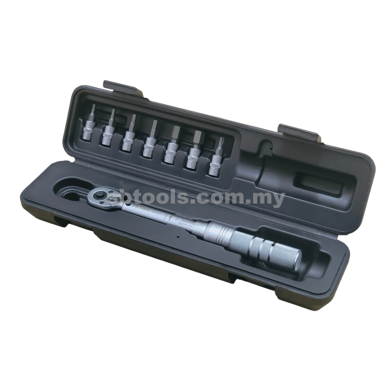 SB TOOLS 1/4"DR Torque Wrench (3~15 NM / 31~128 In-lb)