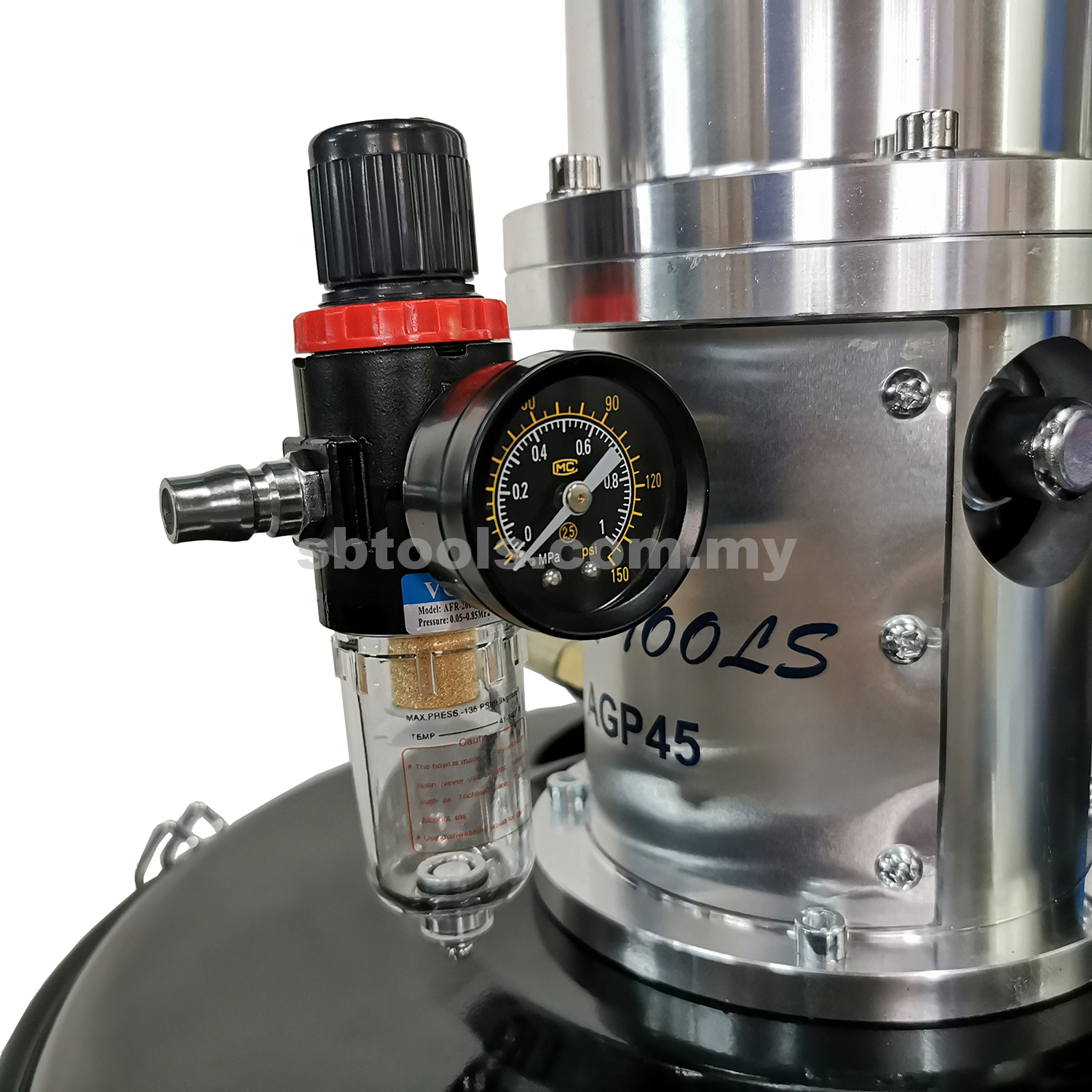 XR TOOLS 45L Air Operated Grease Pump - Image 3