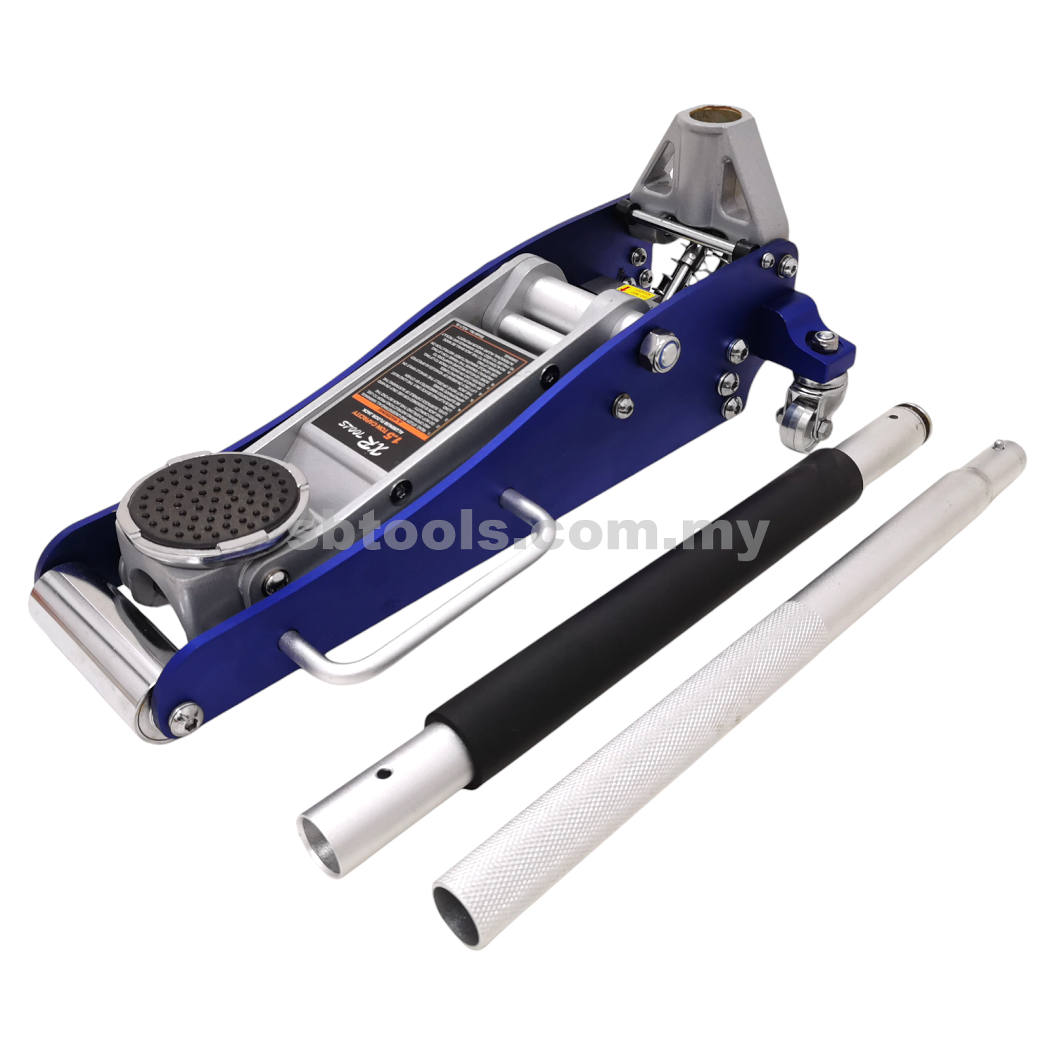 XR TOOLS 1.5 Ton Aluminum Garage Jack With Double Piston (12 KG)