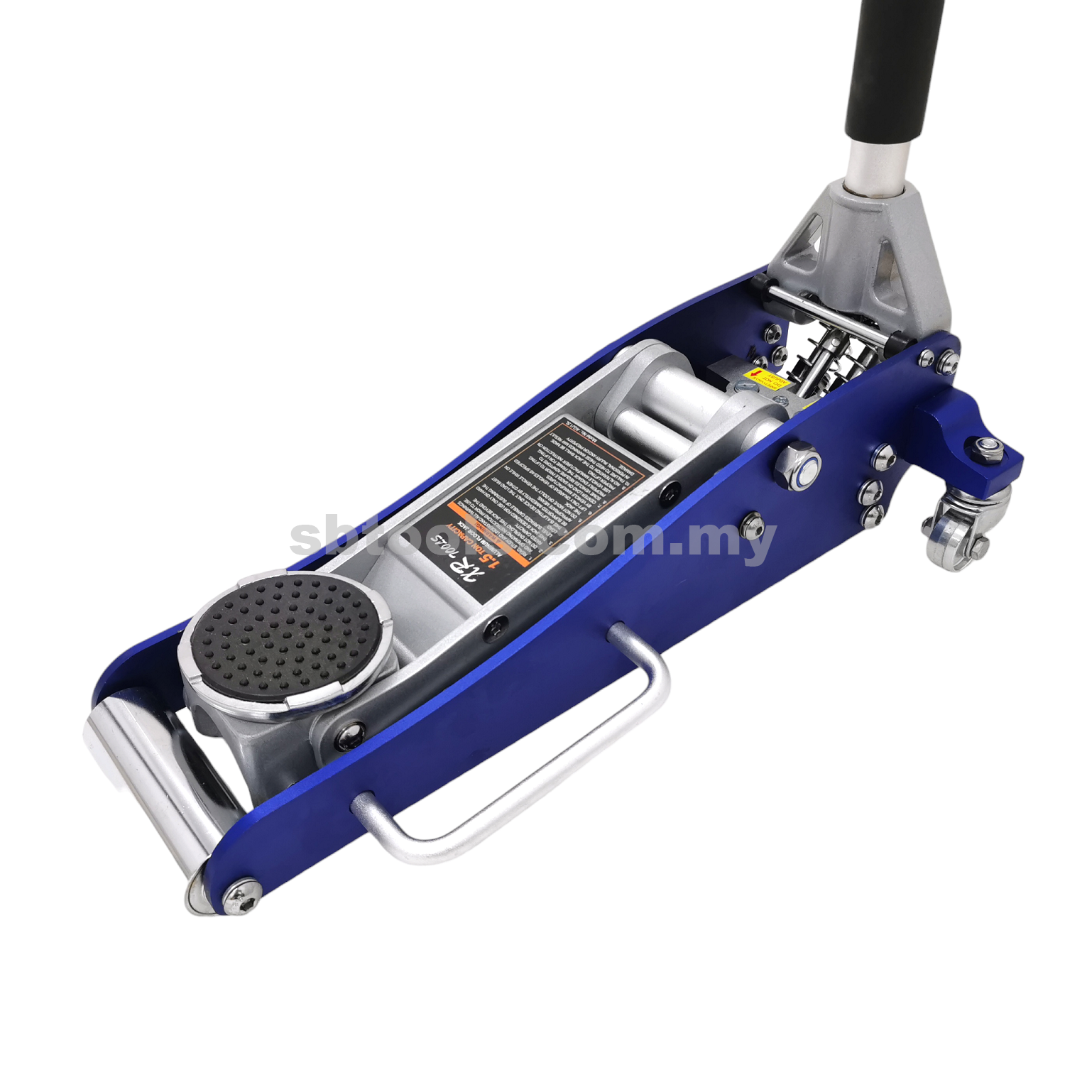 XR TOOLS 1.5 Ton Aluminum Garage Jack With Double Piston (12 KG) - Image 2