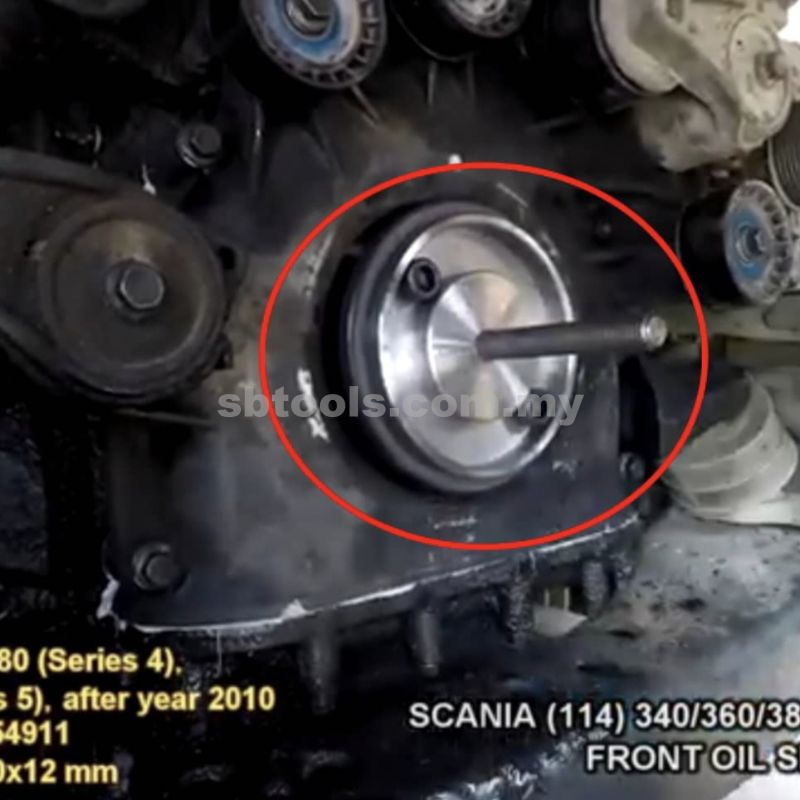 SCANIA (114) Crankshaft Front Oil Seal Installer (340/360/380) - Image 2