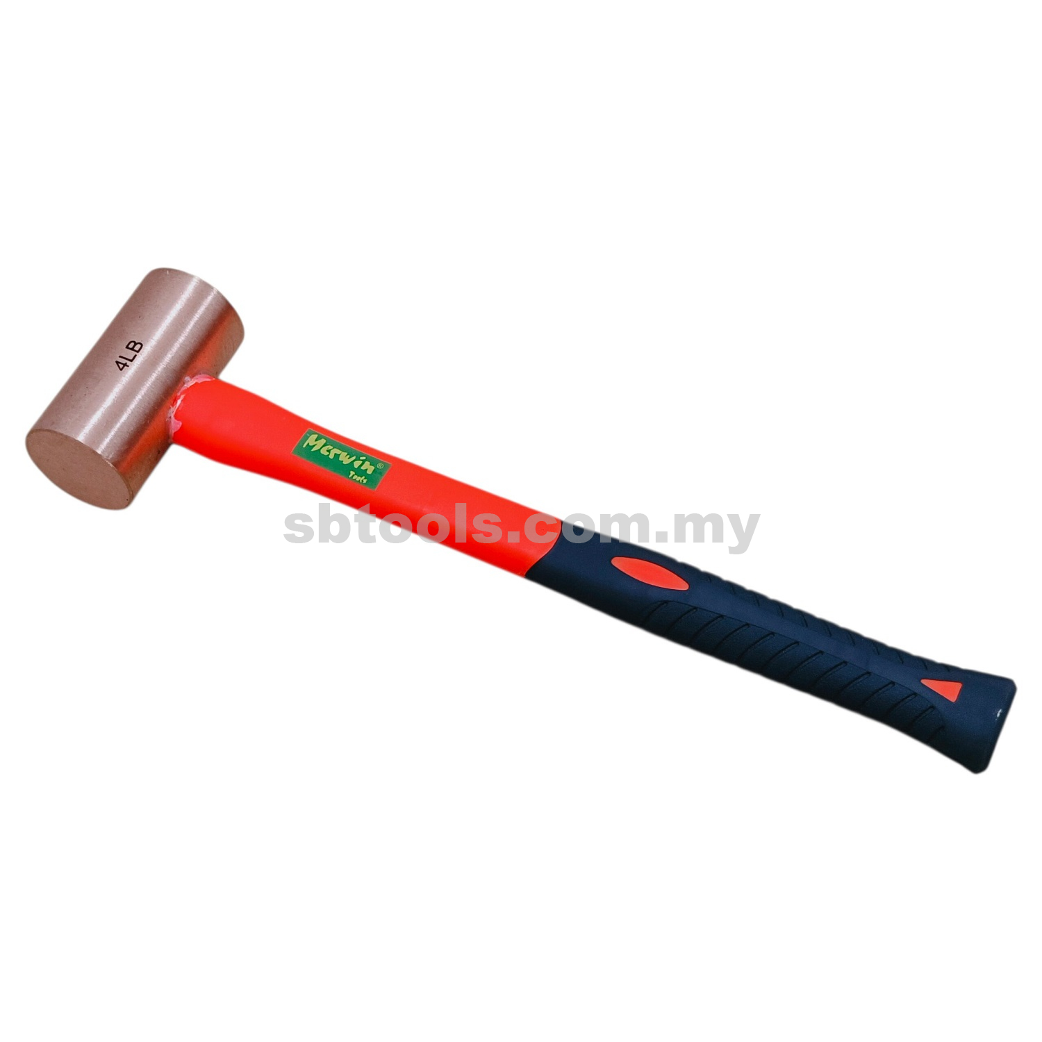 Heavy-Duty Copper Hammer With Fiber Glass Handle 1LB~16LB