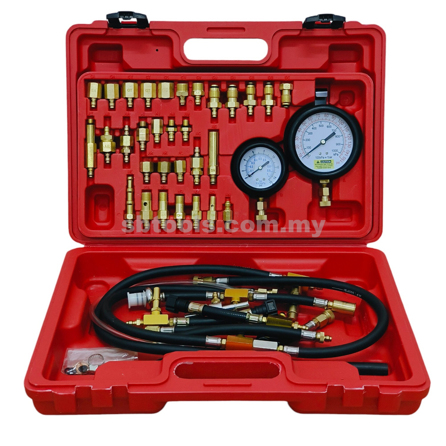 XR TOOLS Fuel Injection Pressure Tester Kit