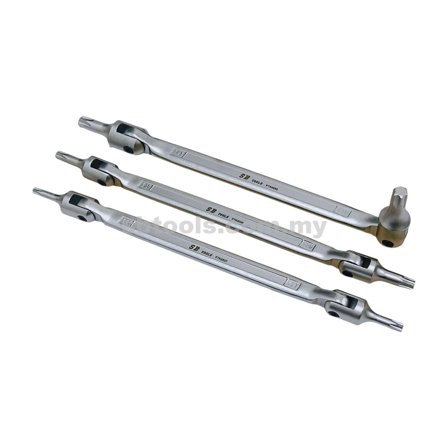 SB TOOLS Double Flexible Torx Key Socket Wrench