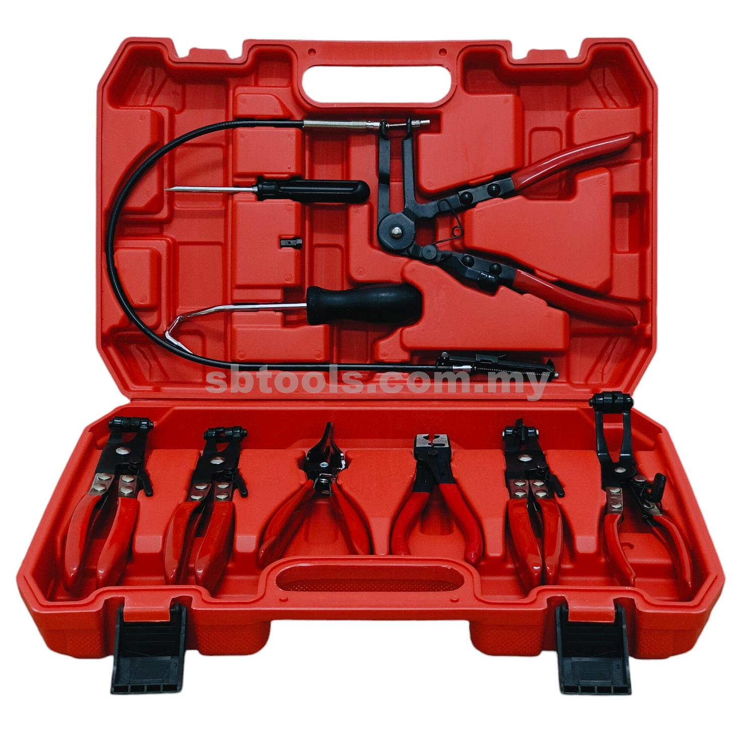 XR TOOLS 9 Pcs Hose Clamp Ring Plier Set