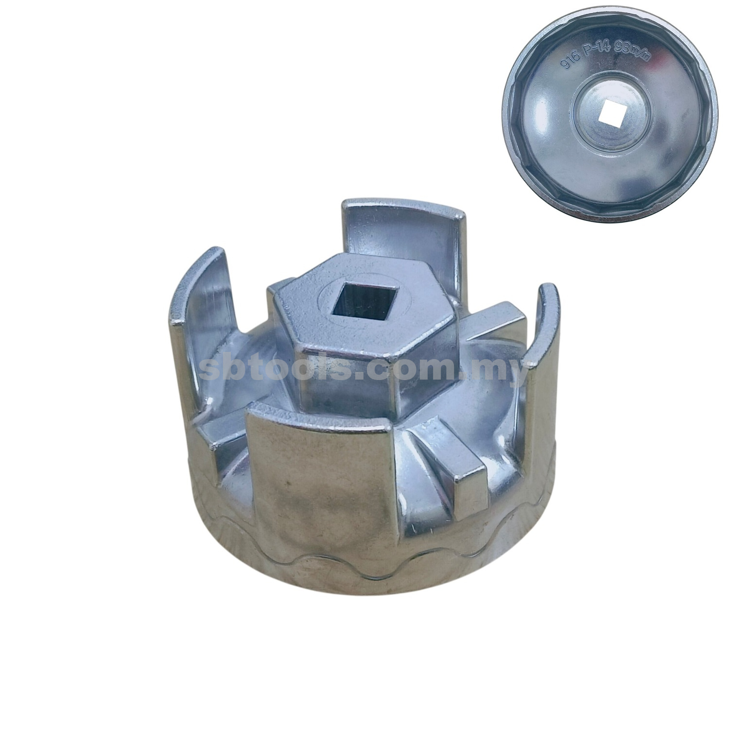 93mm x 14 Flutes Oil Filter Wrench