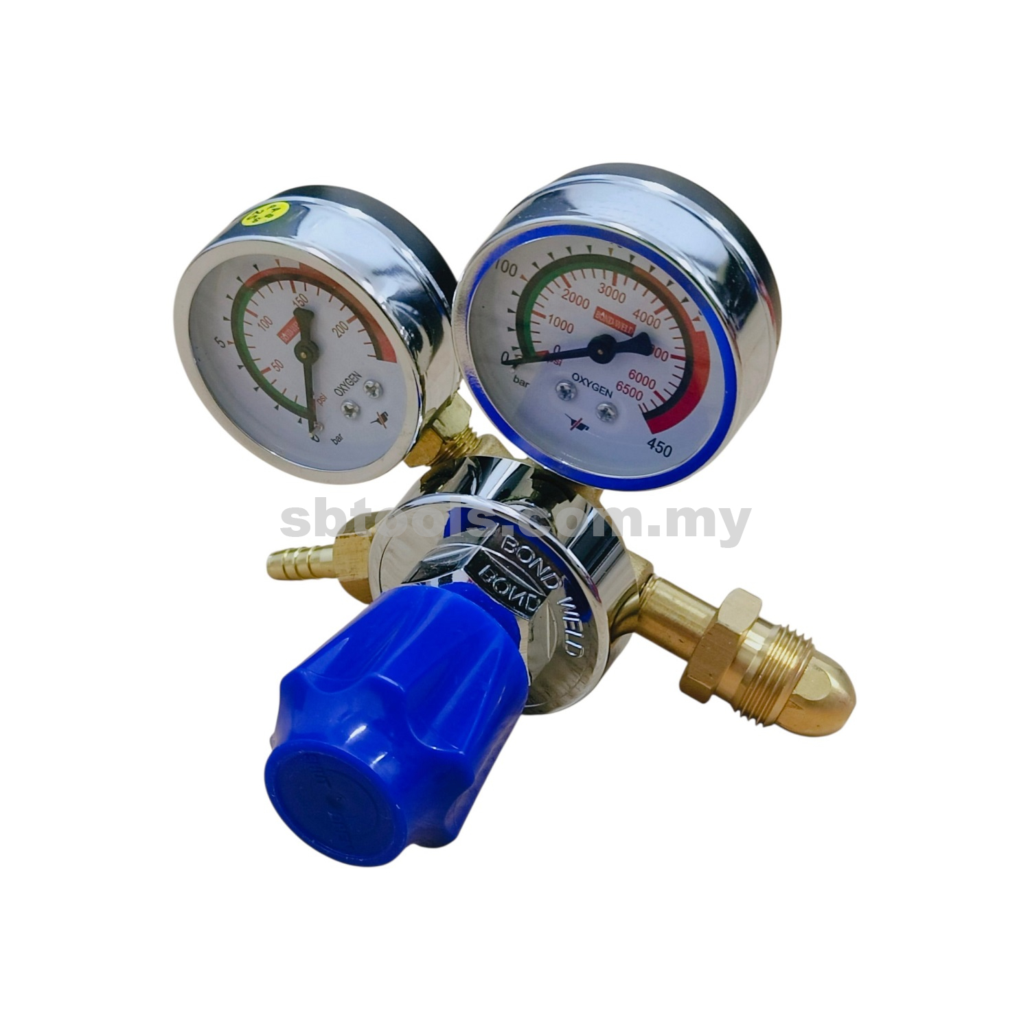 Heavy-Duty Oxygen Regulator Meter