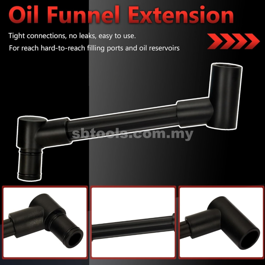 XR TOOLS 11Pcs Heavy-Duty Engine Oil Funnel Set - Image 3
