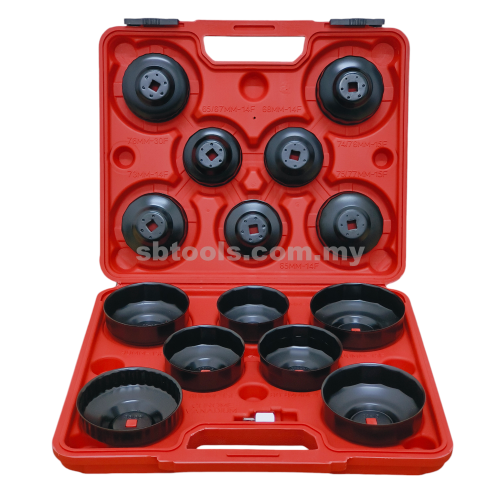 XR TOOLS 14 Pcs Cup Oil Filter Wrench Set