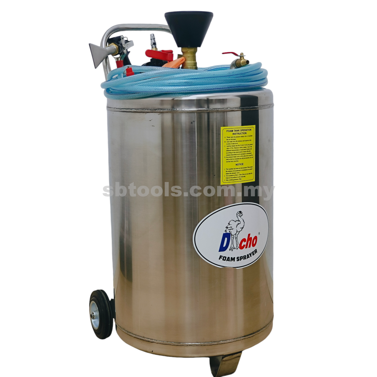80L Stainless Steel 304 Snow Wash Tank