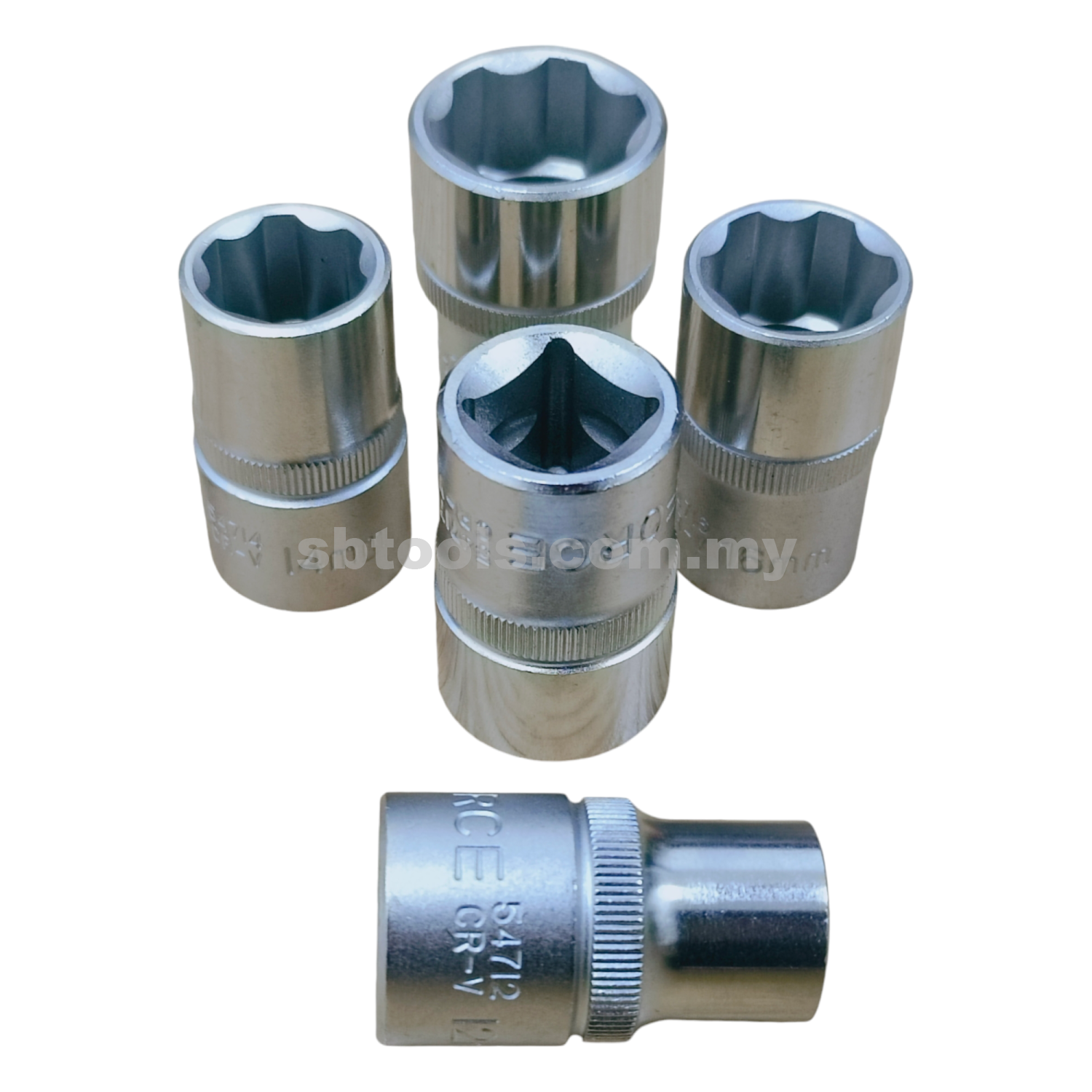 1/2"DR Super Lock Box Socket 8~19MM
