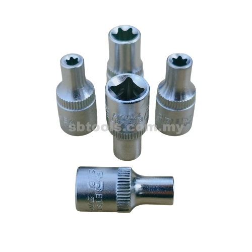 SB TOOLS 1/4"DR Short E Socket External Torx Socket | E4~E8