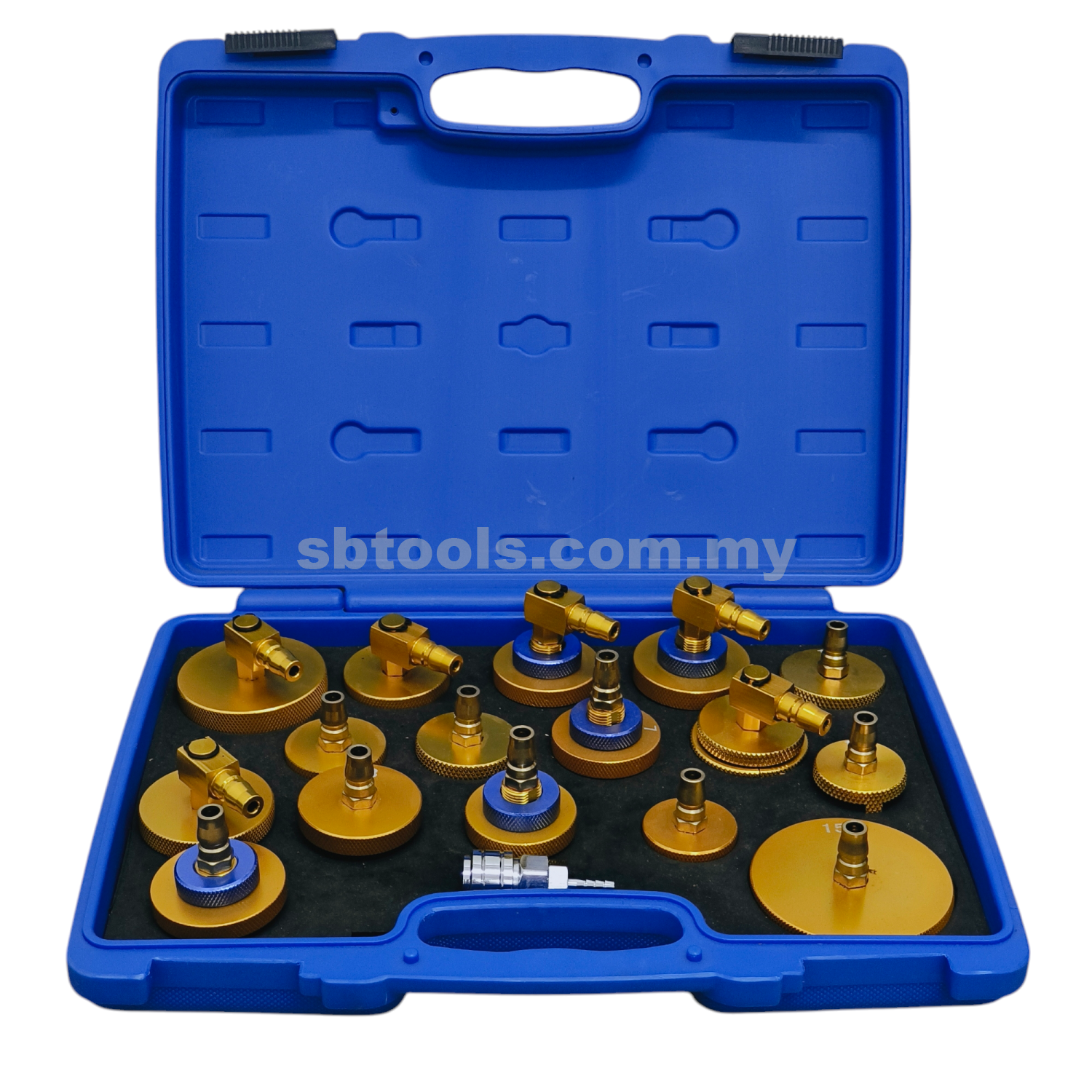 SB TOOLS 17Pcs Brake Oil Port Brake Oil Extraction Brake Fluid Replacement