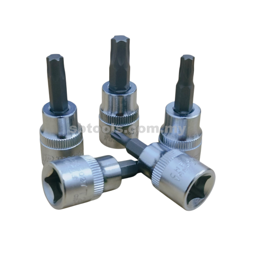 3/8"DR Torx Bit Socket T10~T55