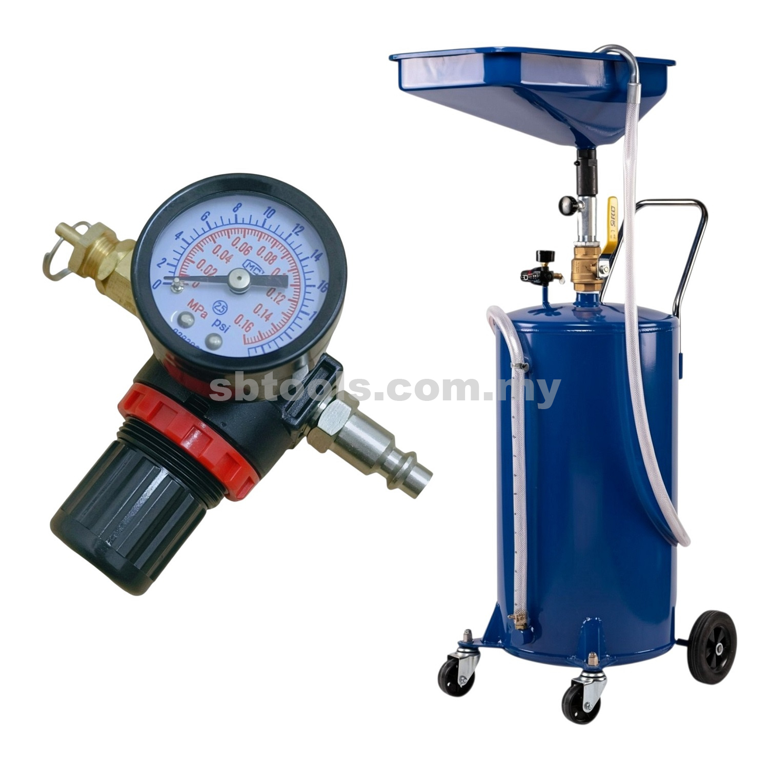 Spare-Part For SB Tools Waste Oil Reservoir (Meter Set)