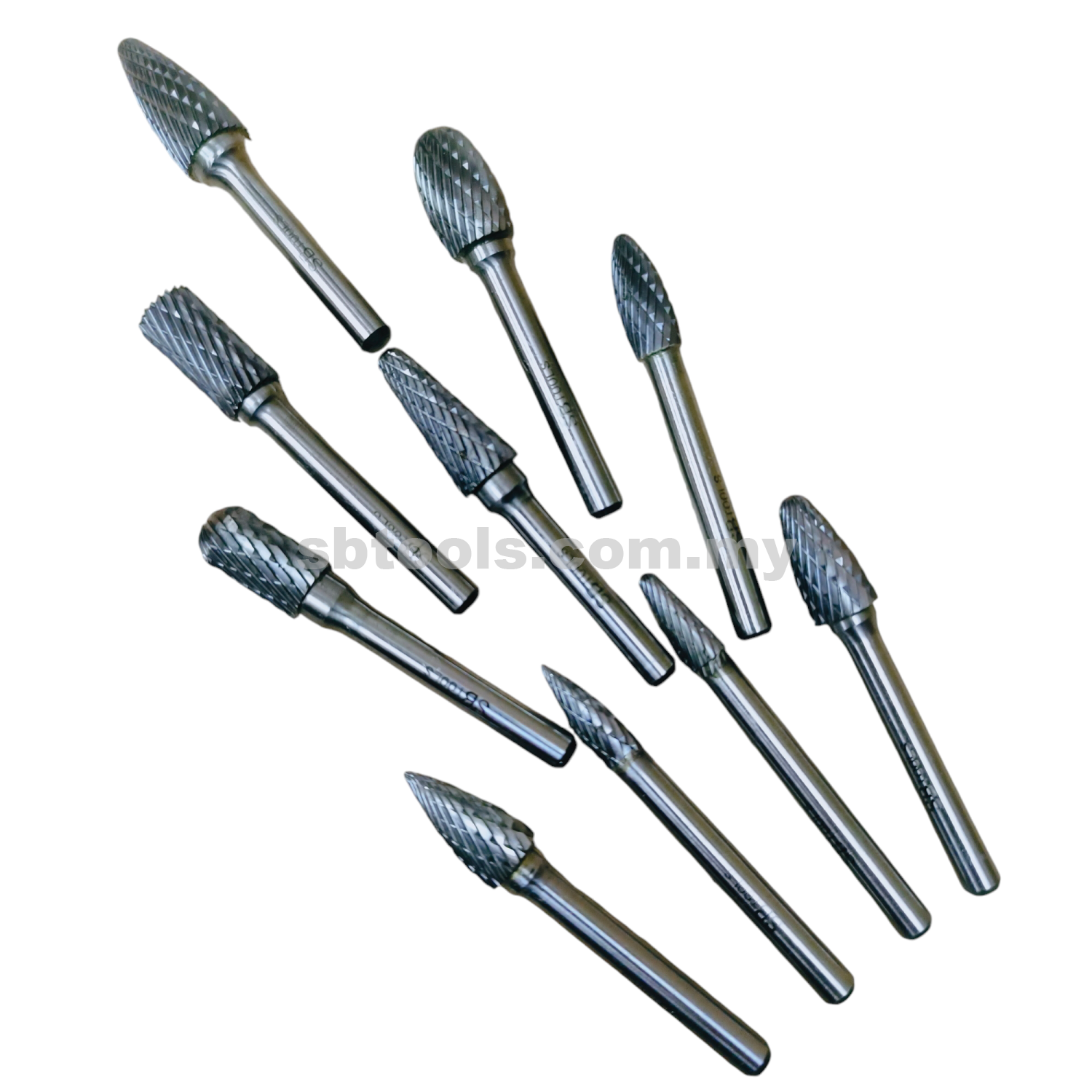 SB TOOLS Heavy-Duty Double Cut Rotary Burr