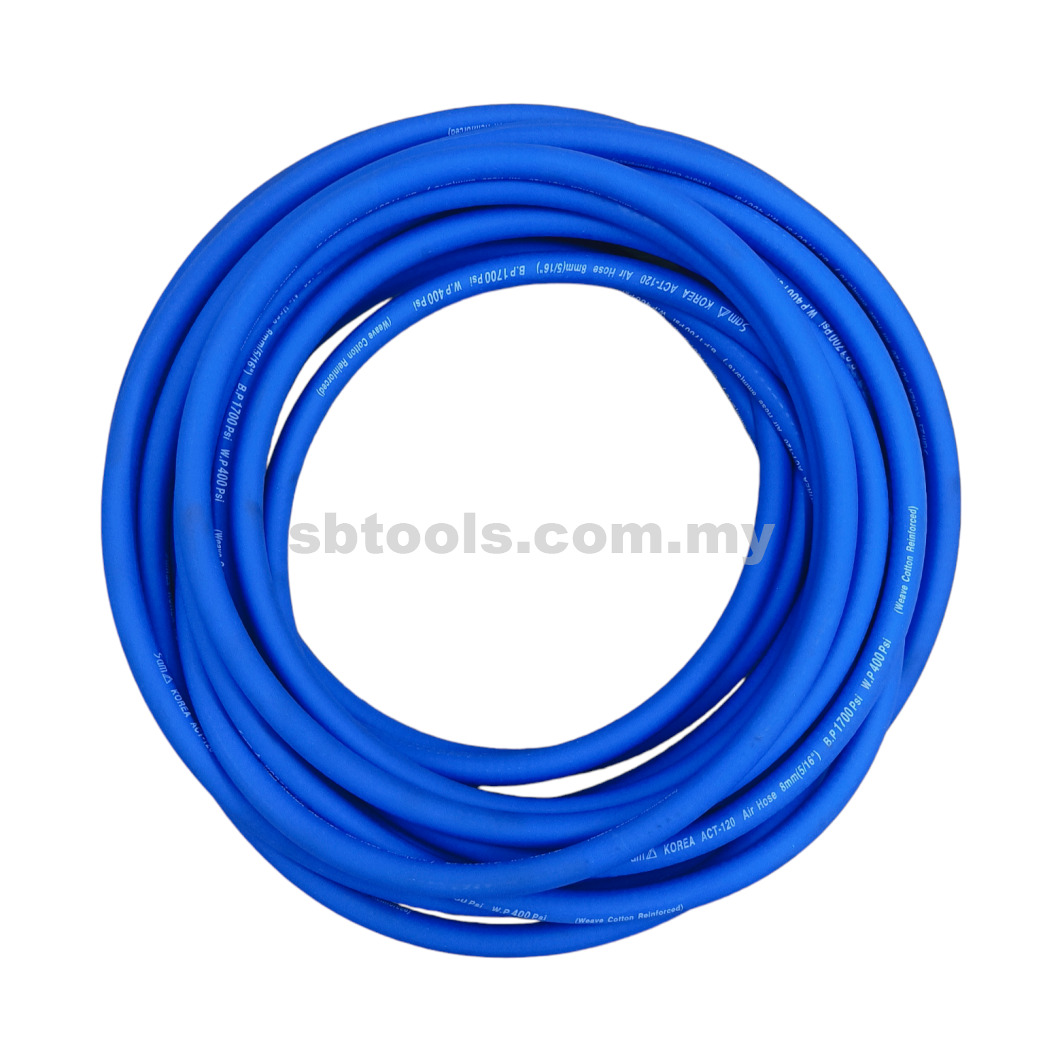 SAM Korea 5/16" Heavy-Duty High Pressure Air Hose 8MM