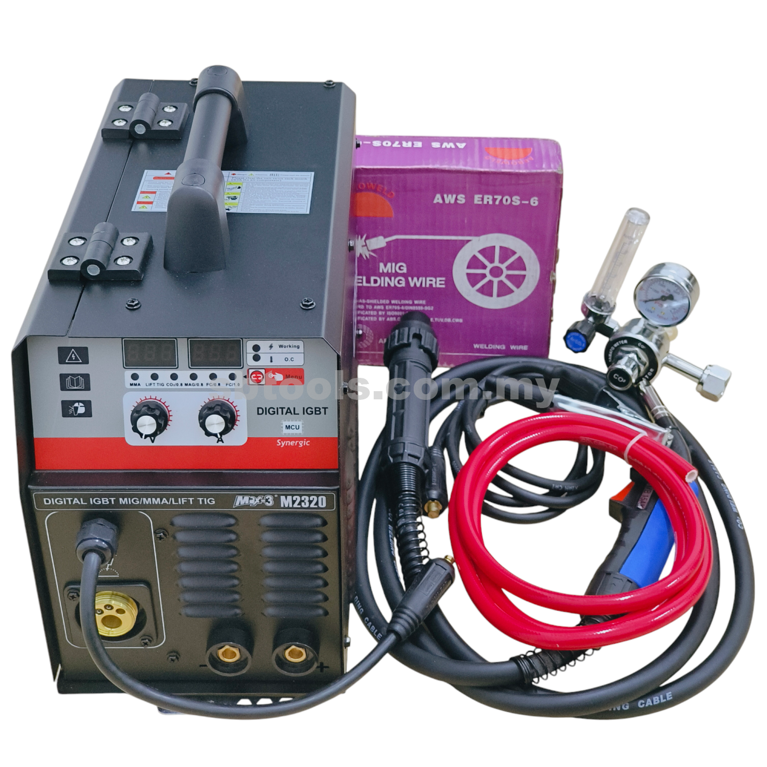 Light Industry Compact Series Welding Machine Set 0.8 | With Gas Tank