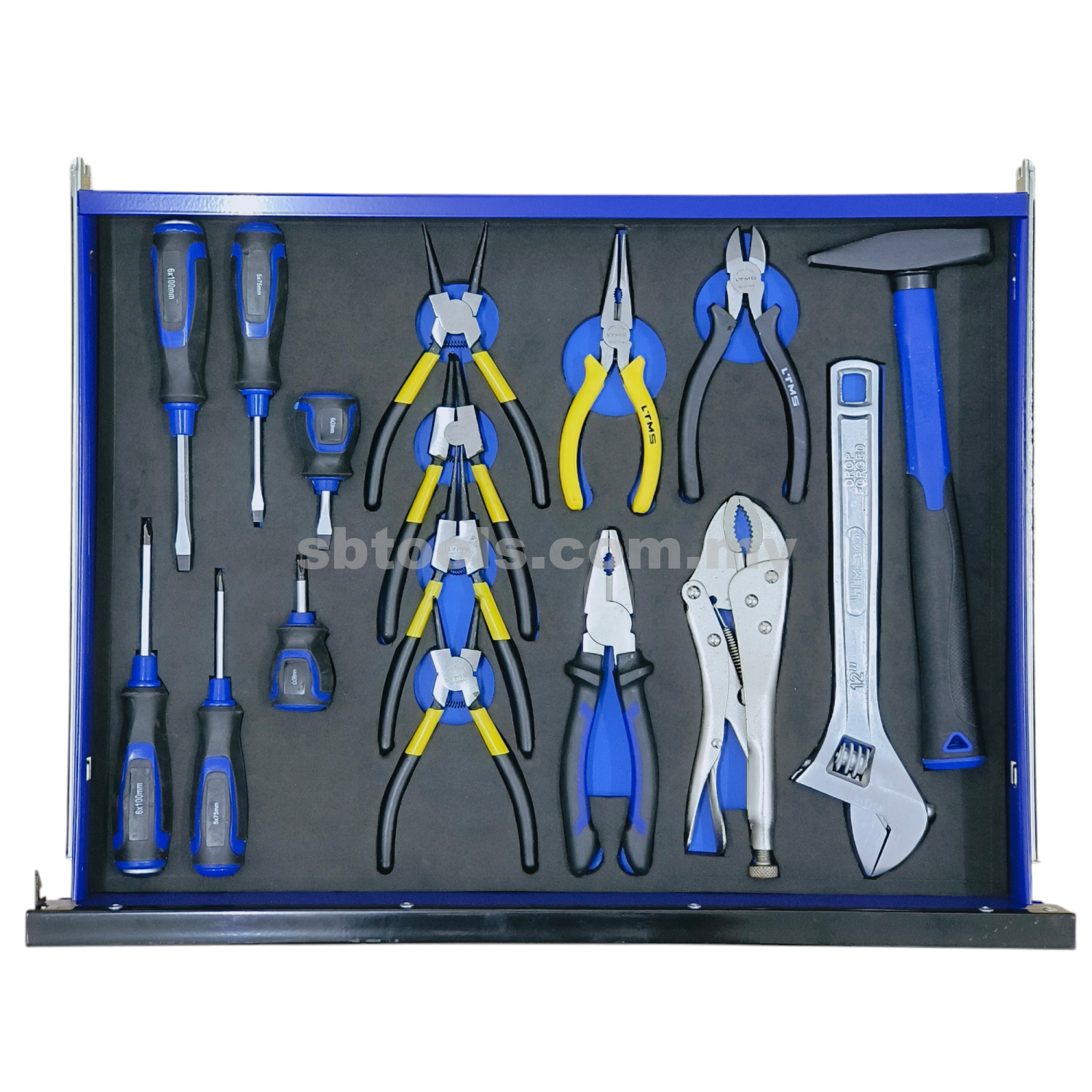 XR TOOLS 266Pcs Cabinet Tool Set With Air Impact Wrench - Image 4