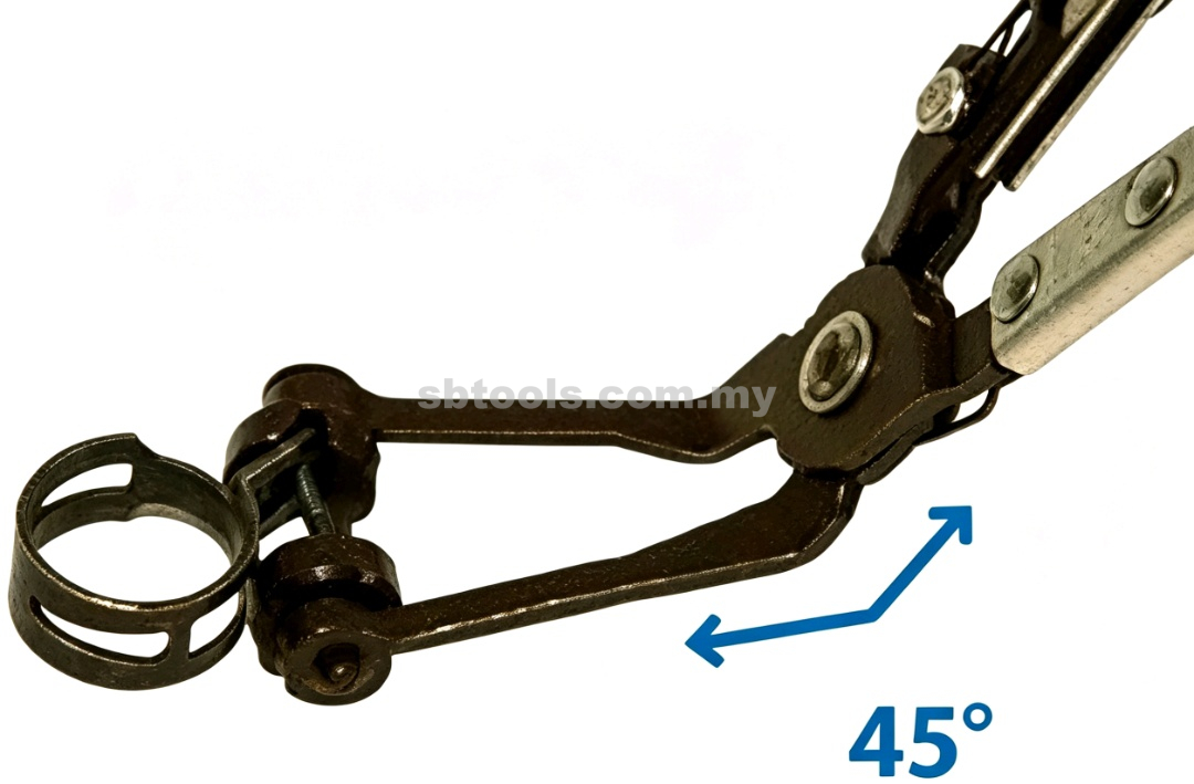 Heavy-Duty Bent Band Hose Clamp Pliers - Image 2