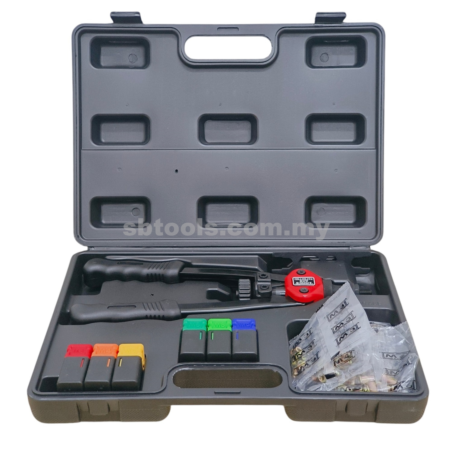 XR TOOLS 68PCS Hand Thread Riveter With Nut (M3~M10)