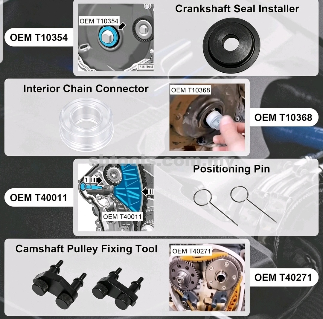 XR TOOLS VAG 1.8L 2.0L Timing Tool (EA888) - Image 3