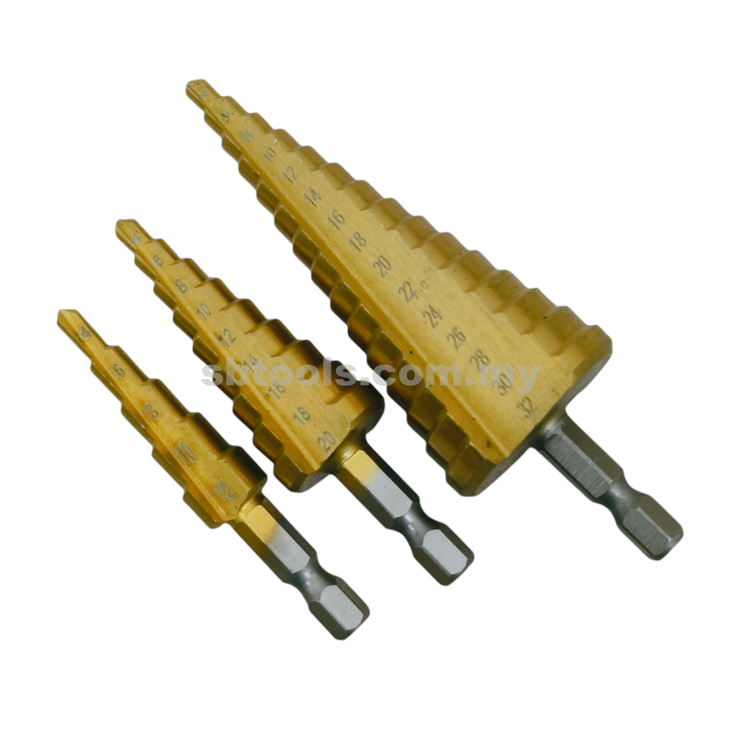 HSS Titanium Coated Step Drill