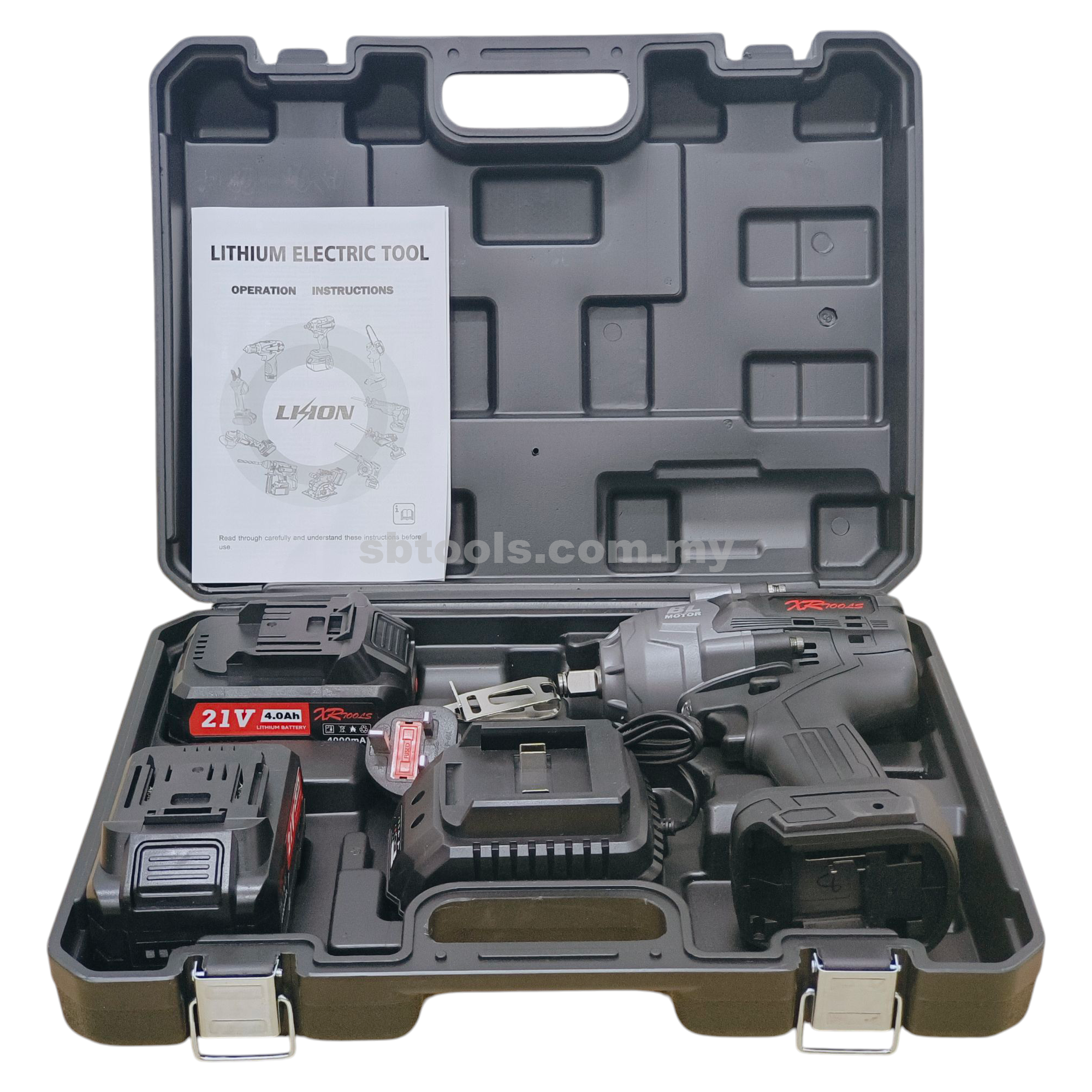 1/2″DR Brushless Cordless Impact Wrench (1327 Ft-lb / 1800 NM) - Image 2