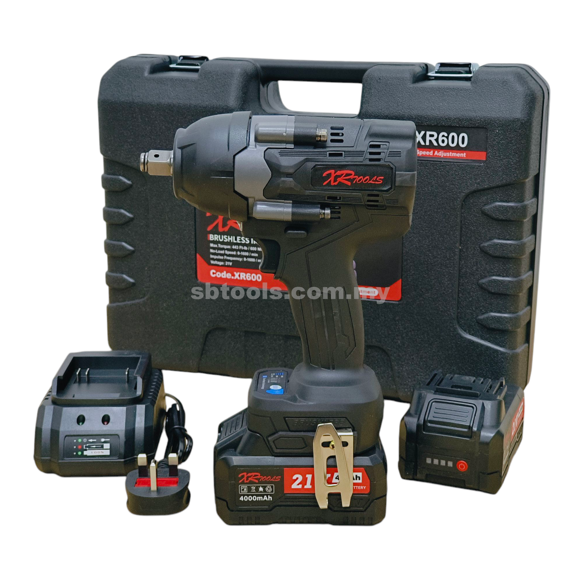 1/2″DR Brushless Cordless Impact Wrench (663 Ft-lb / 900 NM)