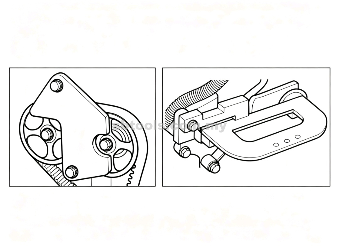 Petrol Engine Setting Locking Kit For Renault | Nissan | Vauxhall | Opel - Image 2