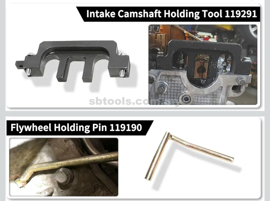 SB TOOLS BMW Camshaft Alignment Tool Set (N42, N46) - Image 2