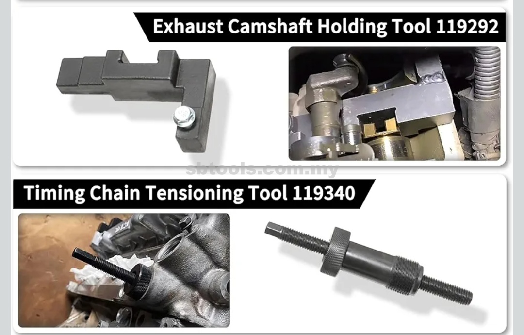 SB TOOLS BMW Camshaft Alignment Tool Set (N42, N46) - Image 3
