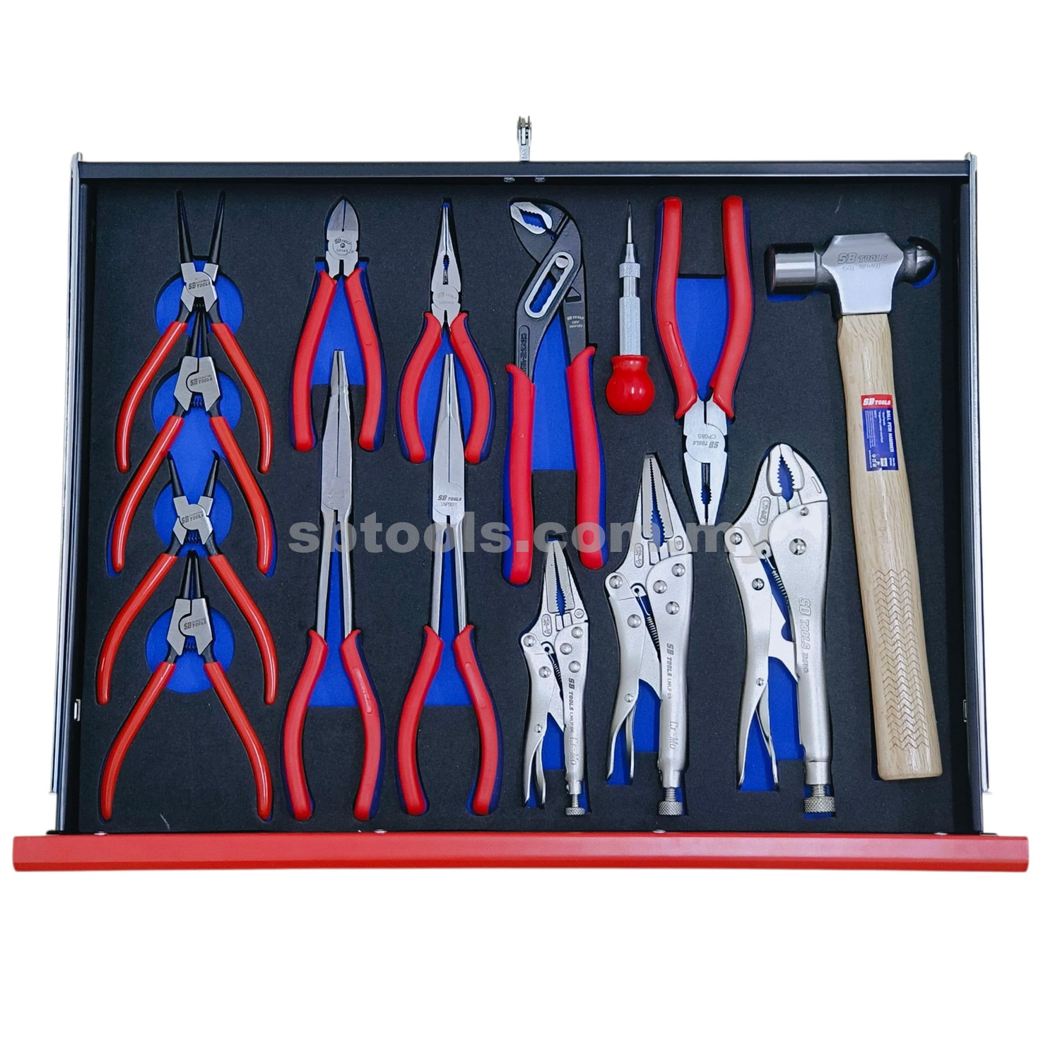 SB TOOLS 443Pcs Professional Premium Cabinet Tool Set - Image 5