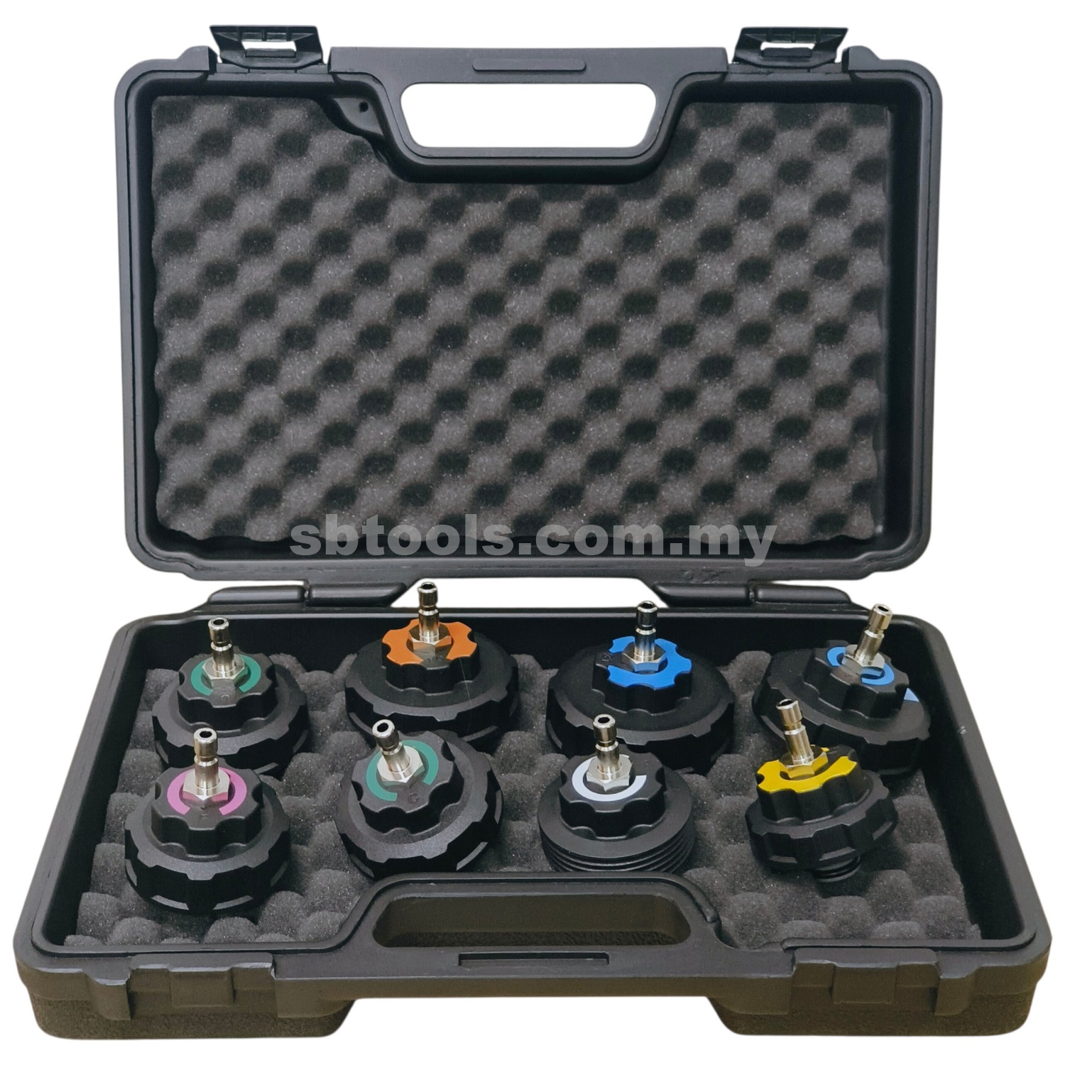SB TOOLS Cooling System Test Cap Set for Chinese Vehicles
