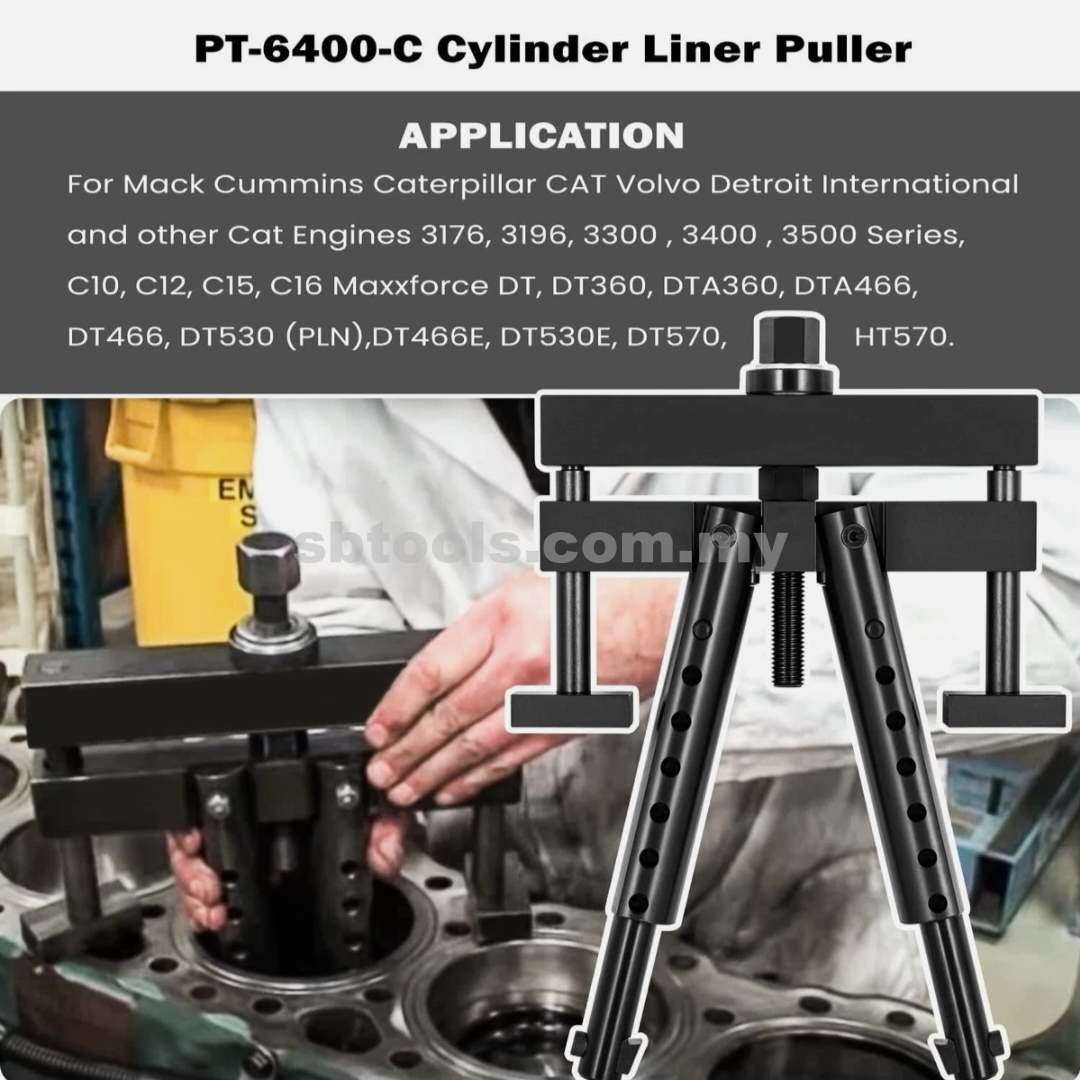 Universal Cylinder Liner Puller Tool For Caterpillar CAT Mack Cummins - Image 2
