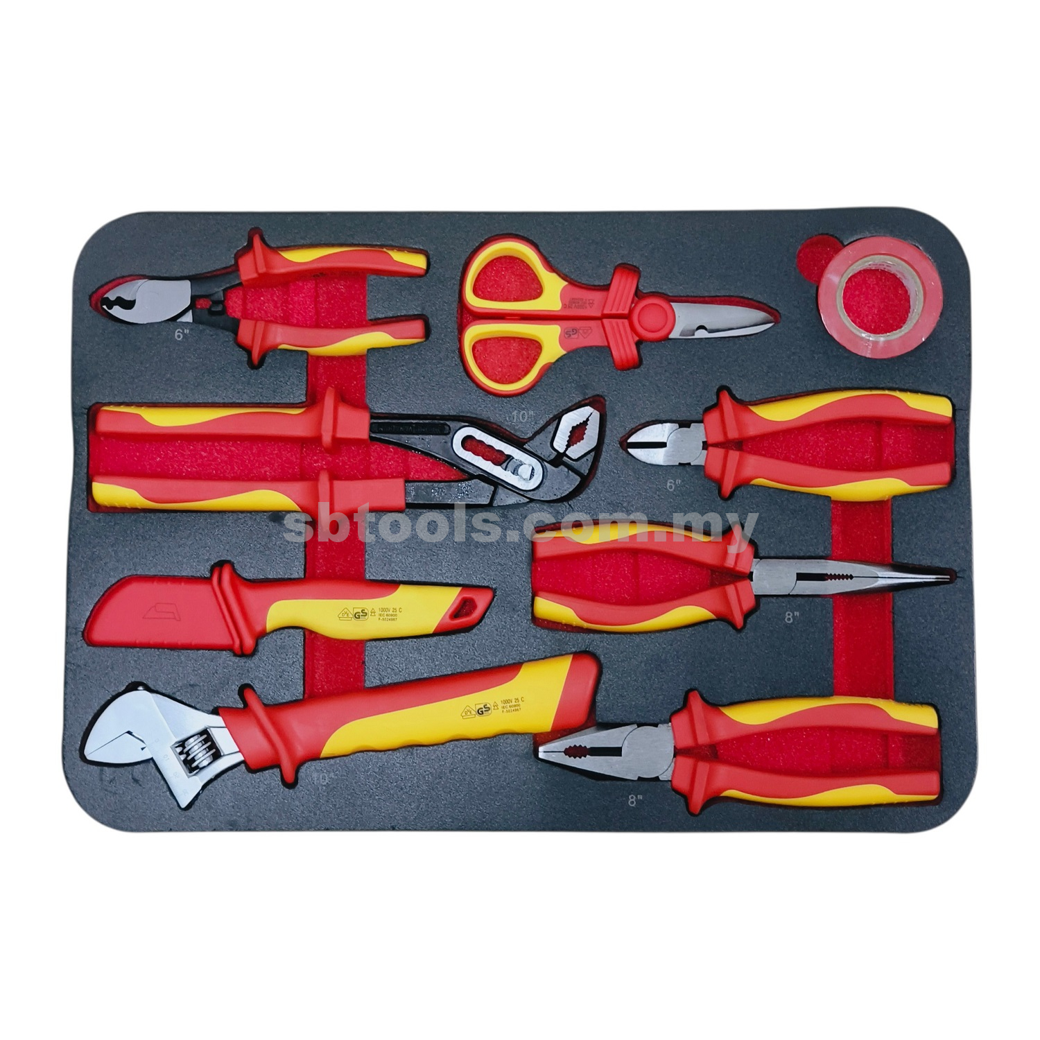 VDE 49Pcs Luggage Tools Set - Image 4